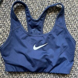 Navy Blue Nike Pro Sports Bra